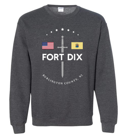 Load image into Gallery viewer, Fort Dix - Men&#39;s/Unisex Crewneck Sweatshirt-Wandering I Store
