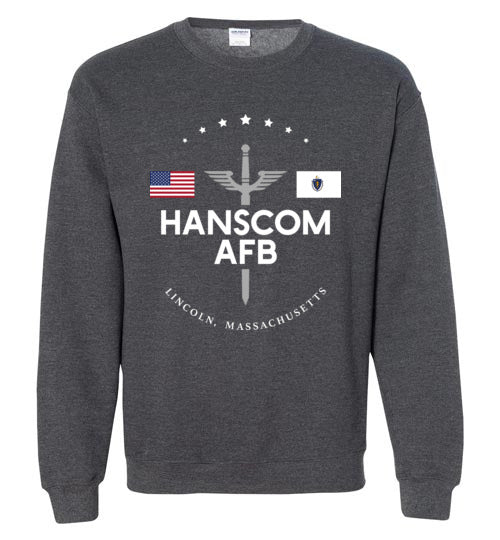 Hanscom AFB - Men's/Unisex Crewneck Sweatshirt-Wandering I Store