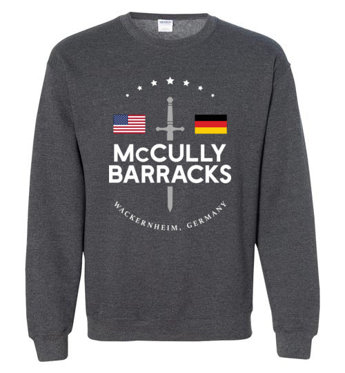 McCully Barracks - Men's/Unisex Crewneck Sweatshirt-Wandering I Store