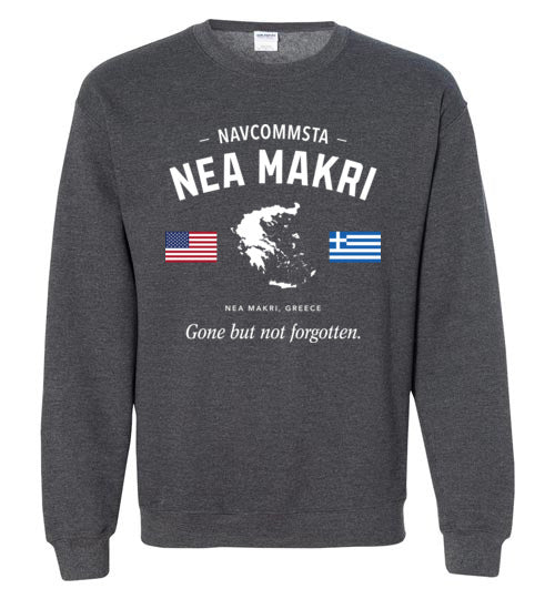 NAVCOMMSTA Nea Makri "GBNF" - Men's/Unisex Crewneck Sweatshirt-Wandering I Store
