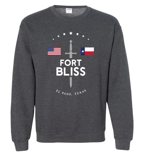 Fort Bliss - Men's/Unisex Crewneck Sweatshirt-Wandering I Store