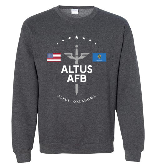Load image into Gallery viewer, Altus AFB - Men&#39;s/Unisex Crewneck Sweatshirt-Wandering I Store
