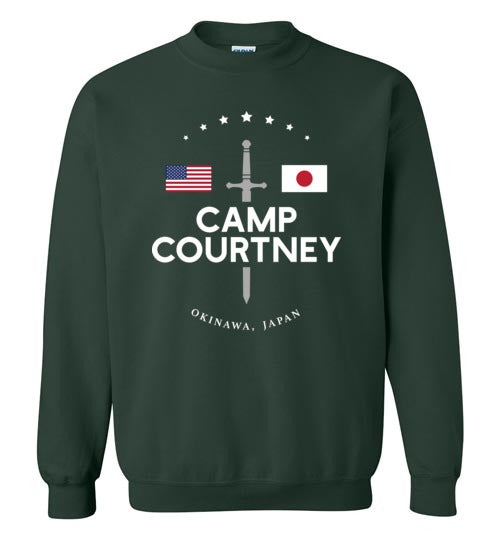Load image into Gallery viewer, Camp Courtney - Men&#39;s/Unisex Crewneck Sweatshirt-Wandering I Store
