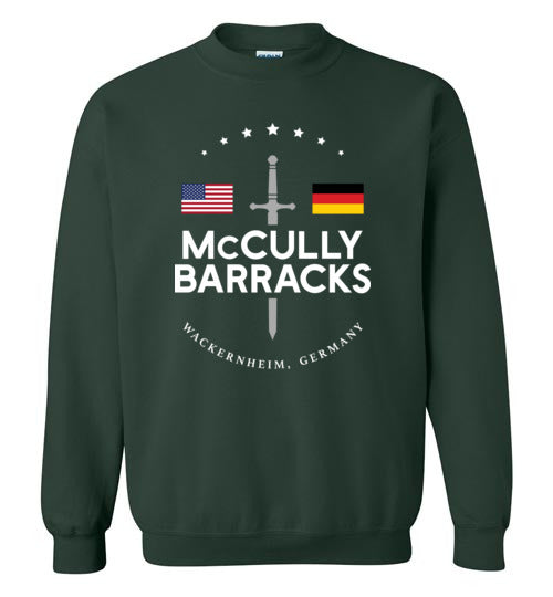McCully Barracks - Men's/Unisex Crewneck Sweatshirt-Wandering I Store