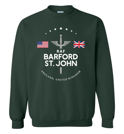 RAF Barford St. John - Men's/Unisex Crewneck Sweatshirt-Wandering I Store