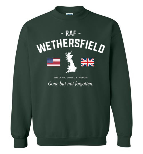 RAF Wethersfield "GBNF" - Men's/Unisex Crewneck Sweatshirt-Wandering I Store