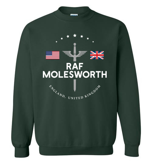 RAF Molesworth - Men's/Unisex Crewneck Sweatshirt-Wandering I Store