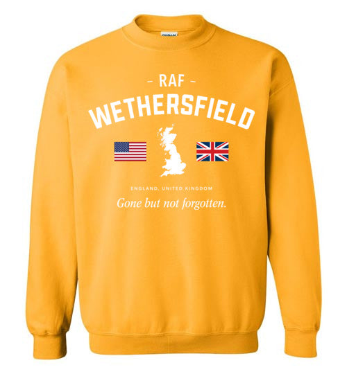 RAF Wethersfield "GBNF" - Men's/Unisex Crewneck Sweatshirt-Wandering I Store