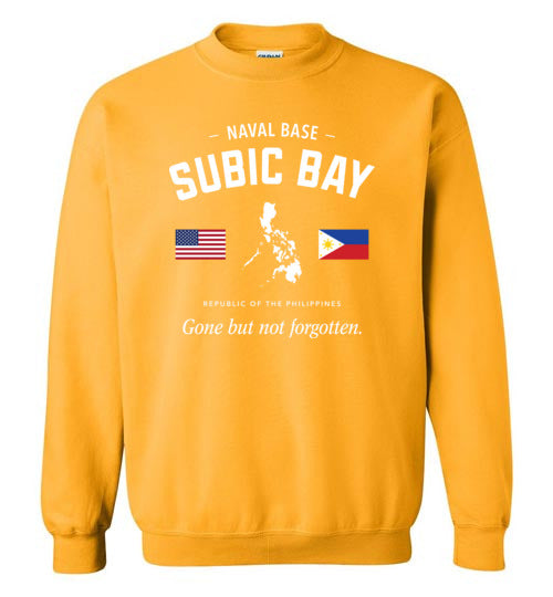 Load image into Gallery viewer, Naval Base Subic Bay &quot;GBNF&quot; - Men&#39;s/Unisex Crewneck Sweatshirt-Wandering I Store
