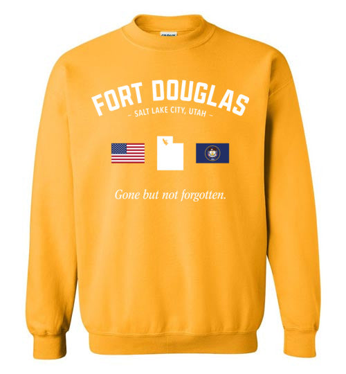 Fort Douglas "GBNF" - Men's/Unisex Crewneck Sweatshirt-Wandering I Store