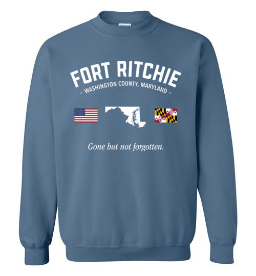 Fort Ritchie "GBNF" - Men's/Unisex Crewneck Sweatshirt-Wandering I Store