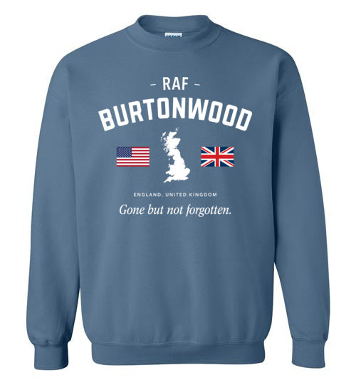 Load image into Gallery viewer, RAF Burtonwood &quot;GBNF&quot; - Men&#39;s/Unisex Crewneck Sweatshirt-Wandering I Store
