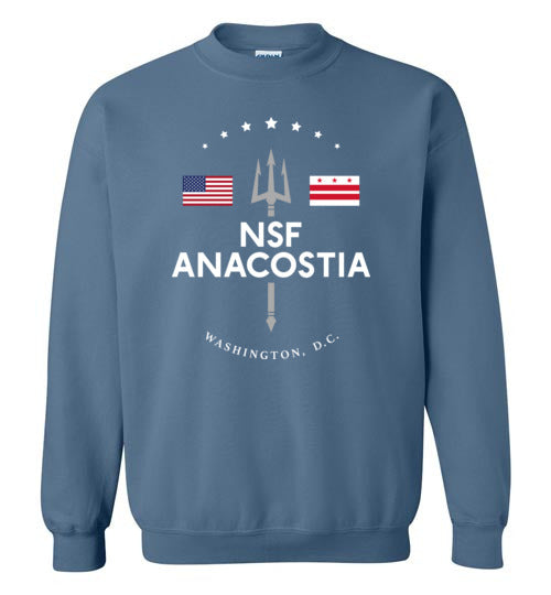 Load image into Gallery viewer, NSF Anacostia - Men&#39;s/Unisex Crewneck Sweatshirt-Wandering I Store
