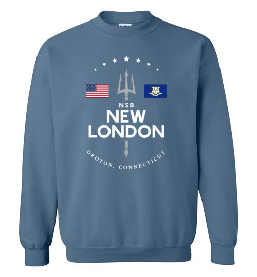 NSB New London - Men's/Unisex Crewneck Sweatshirt-Wandering I Store