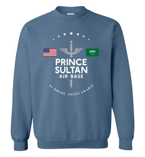 Load image into Gallery viewer, Prince Sultan AB - Men&#39;s/Unisex Crewneck Sweatshirt-Wandering I Store
