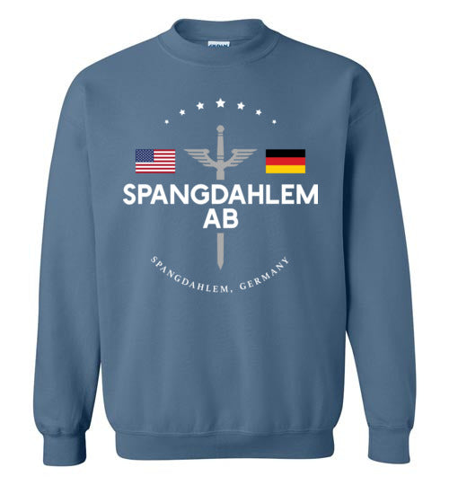 Spangdahlem AB - Men's/Unisex Crewneck Sweatshirt-Wandering I Store
