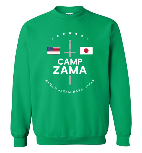 Load image into Gallery viewer, Camp Zama - Men&#39;s/Unisex Crewneck Sweatshirt-Wandering I Store
