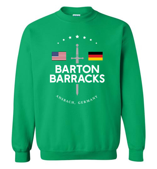 Load image into Gallery viewer, Barton Barracks - Men&#39;s/Unisex Crewneck Sweatshirt-Wandering I Store
