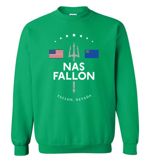 Load image into Gallery viewer, NAS Fallon - Men&#39;s/Unisex Crewneck Sweatshirt-Wandering I Store
