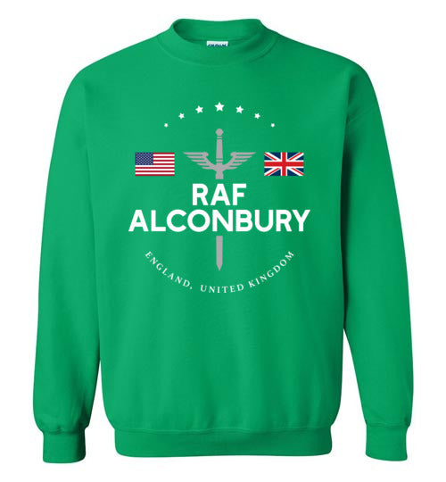 RAF Alconbury - Men's/Unisex Crewneck Sweatshirt-Wandering I Store