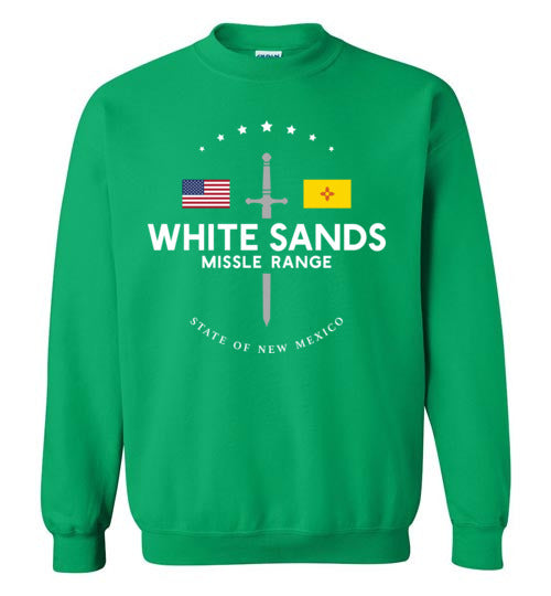 Load image into Gallery viewer, White Sands Missile Range - Men&#39;s/Unisex Crewneck Sweatshirt-Wandering I Store
