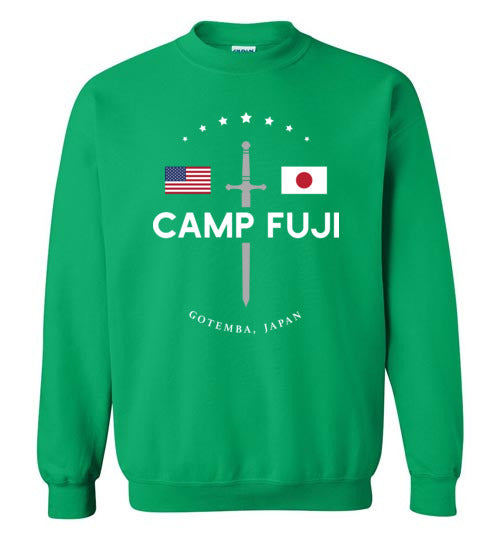 Camp Fuji - Men's/Unisex Crewneck Sweatshirt-Wandering I Store
