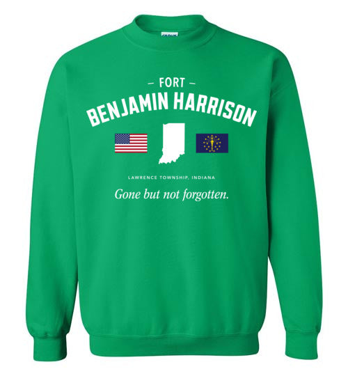 Fort Benjamin Harrison "GBNF" - Men's/Unisex Crewneck Sweatshirt-Wandering I Store