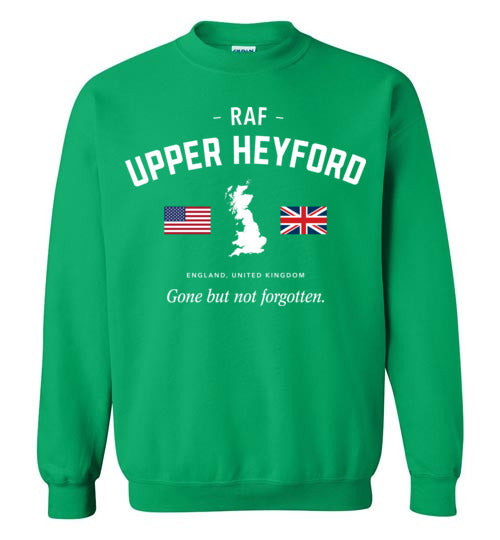RAF Upper Heyford "GBNF" - Men's/Unisex Crewneck Sweatshirt-Wandering I Store