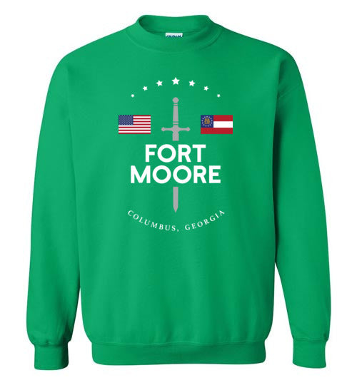 Load image into Gallery viewer, Fort Moore - Men&#39;s/Unisex Crewneck Sweatshirt-Wandering I Store
