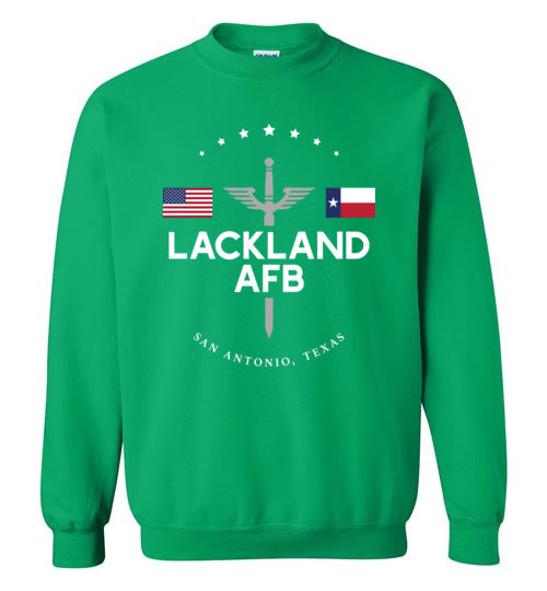 Lackland AFB - Men's/Unisex Crewneck Sweatshirt-Wandering I Store