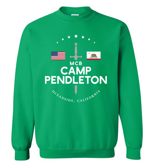 Load image into Gallery viewer, MCB Camp Pendleton - Men&#39;s/Unisex Crewneck Sweatshirt-Wandering I Store
