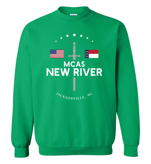 Load image into Gallery viewer, MCAS New River - Men&#39;s/Unisex Crewneck Sweatshirt-Wandering I Store
