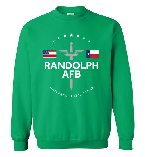 Randolph AFB - Men's/Unisex Crewneck Sweatshirt-Wandering I Store