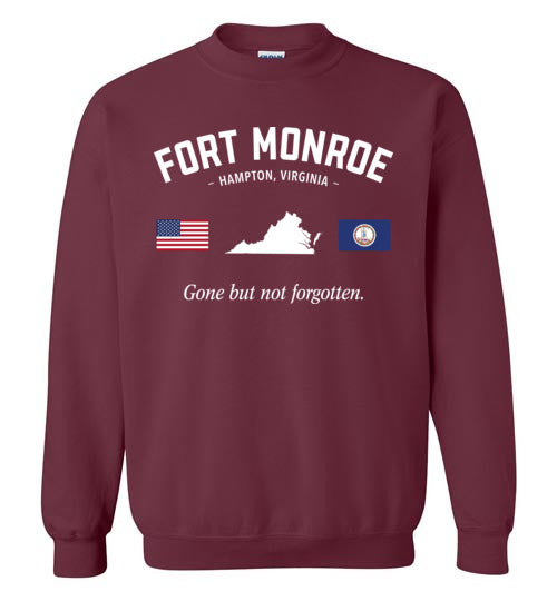 Fort Monroe "GBNF" - Men's/Unisex Crewneck Sweatshirt-Wandering I Store