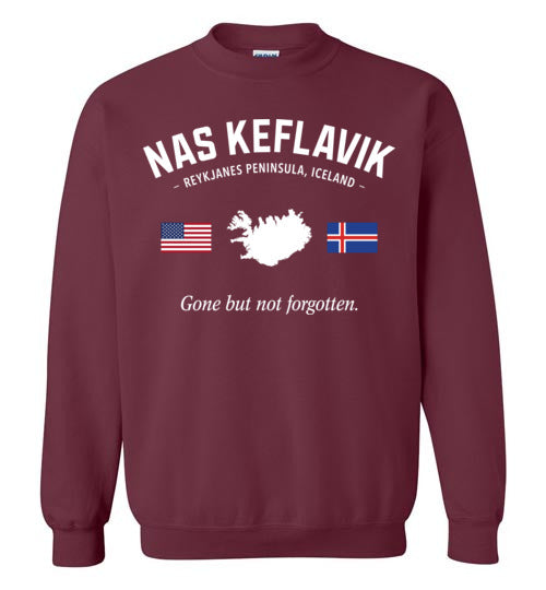 NAS Keflavik "GBNF" - Men's/Unisex Crewneck Sweatshirt-Wandering I Store