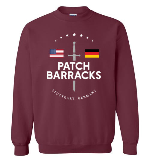 Patch Barracks - Men's/Unisex Crewneck Sweatshirt-Wandering I Store