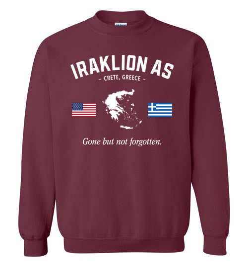 Iraklion AS "GBNF" - Men's/Unisex Crewneck Sweatshirt-Wandering I Store