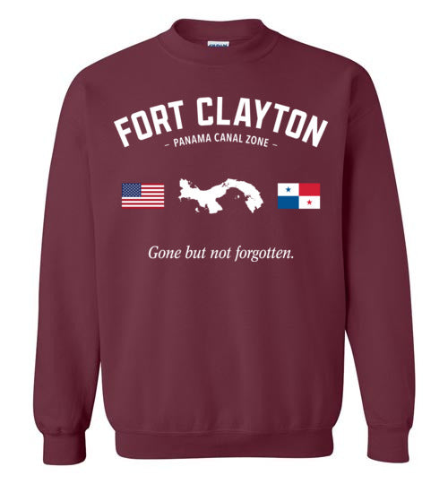 Fort Clayton "GBNF" - Men's/Unisex Crewneck Sweatshirt-Wandering I Store