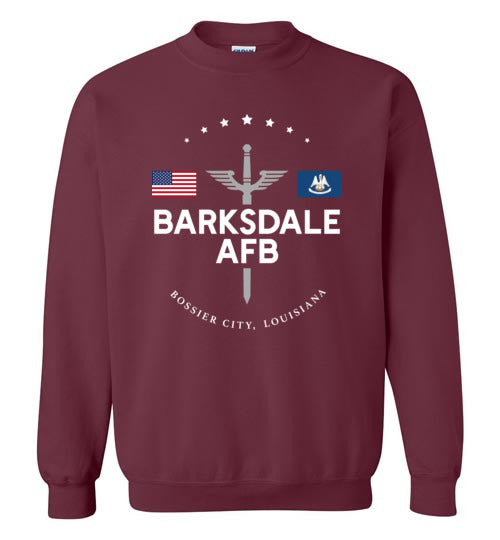 Load image into Gallery viewer, Barksdale AFB - Men&#39;s/Unisex Crewneck Sweatshirt-Wandering I Store
