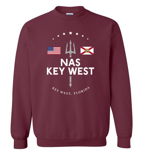 Load image into Gallery viewer, NAS Key West - Men&#39;s/Unisex Crewneck Sweatshirt-Wandering I Store
