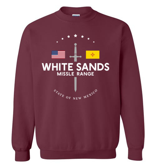 Load image into Gallery viewer, White Sands Missile Range - Men&#39;s/Unisex Crewneck Sweatshirt-Wandering I Store
