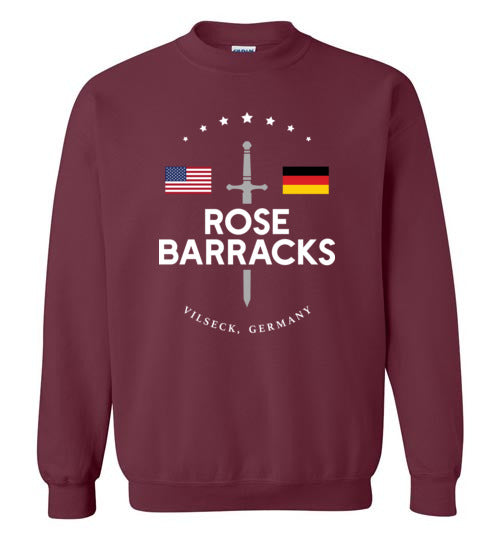Rose Barracks - Men's/Unisex Crewneck Sweatshirt-Wandering I Store
