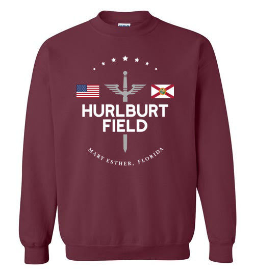 Load image into Gallery viewer, Hurlburt Field - Men&#39;s/Unisex Crewneck Sweatshirt-Wandering I Store
