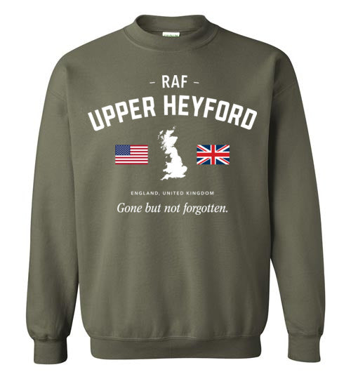 Load image into Gallery viewer, RAF Upper Heyford &quot;GBNF&quot; - Men&#39;s/Unisex Crewneck Sweatshirt-Wandering I Store

