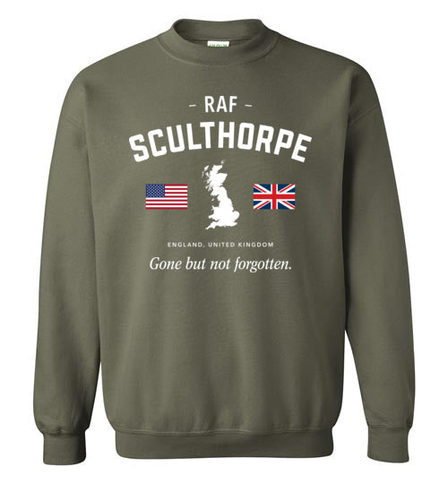 Load image into Gallery viewer, RAF Sculthorpe &quot;GBNF&quot; - Men&#39;s/Unisex Crewneck Sweatshirt-Wandering I Store
