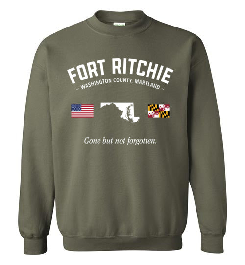 Fort Ritchie "GBNF" - Men's/Unisex Crewneck Sweatshirt-Wandering I Store
