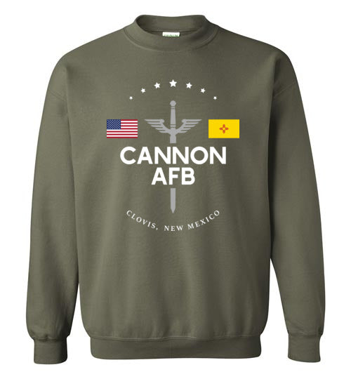 Load image into Gallery viewer, Cannon AFB - Men&#39;s/Unisex Crewneck Sweatshirt-Wandering I Store
