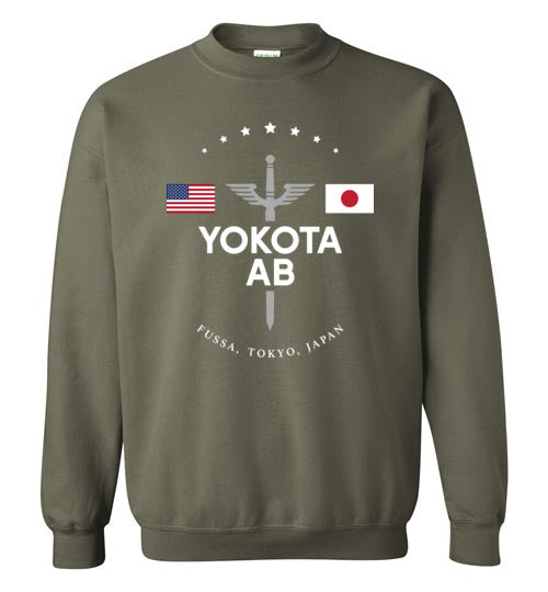 Yokota AB - Men's/Unisex Crewneck Sweatshirt-Wandering I Store
