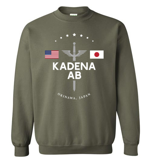 Load image into Gallery viewer, Kadena AB - Men&#39;s/Unisex Crewneck Sweatshirt-Wandering I Store
