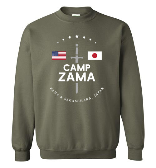 Camp Zama - Men's/Unisex Crewneck Sweatshirt-Wandering I Store